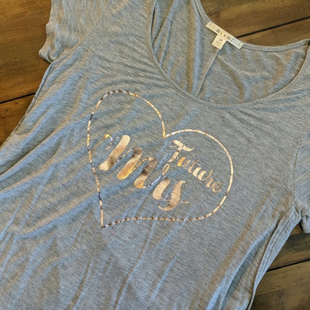 Future Mrs Short Sleeve Top
